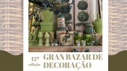 Bazar de decoração em Alto dos Pinheiros vai arrecadar recursos para quatro creches. Compre e ajude