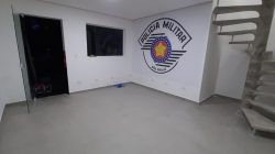 Obra na base da PM do Villa-Lobos está pronta, graças aos moradores de Alto dos Pinheiros