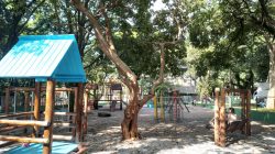 Revitalizada, praça Vicentina de Carvalho ganha parquinho maior. Vamos ajudar a mantê-la?