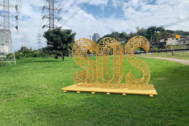 Exposição às margens do rio Pinheiros aborda relação entre a cidade e as águas