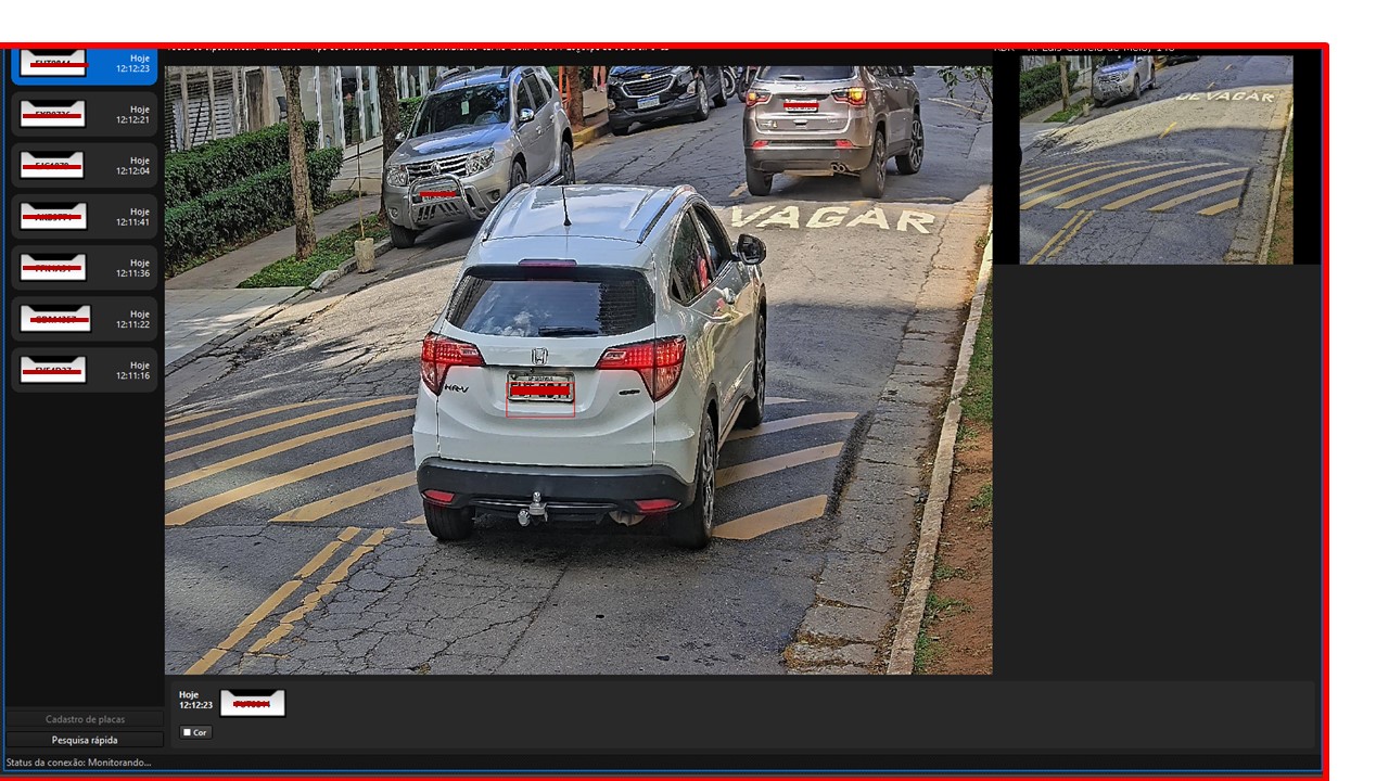 Câmeras da SAAP captam mais de 1 milhão de placas de veículos por mês