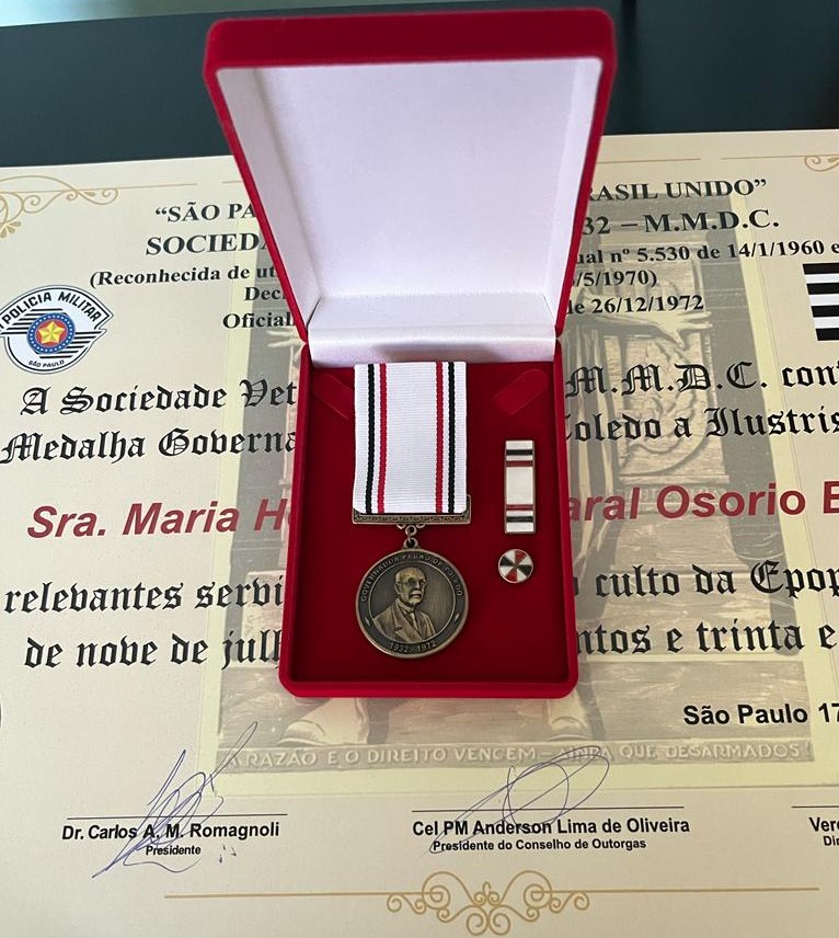 Pela terceira vez, SAAP ganha medalha da PM